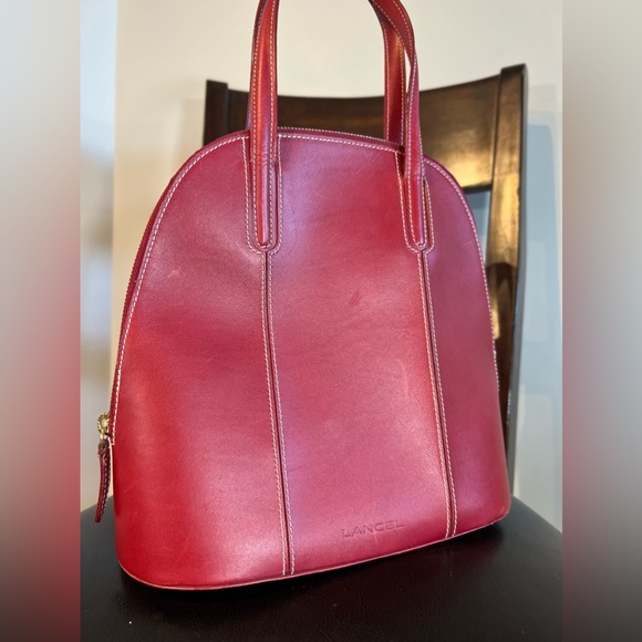 Vintage Lancel leather handbag - Picture 5 of 16